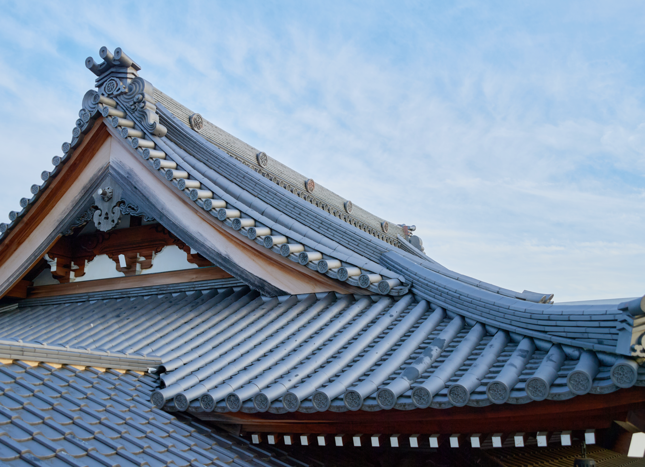 歴史ある大日寺の境内